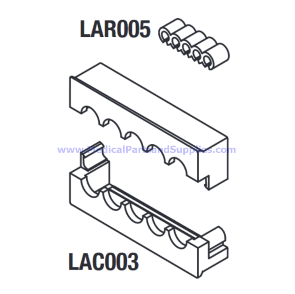5 Lead Shielded Accessory Kit, Part LAK007