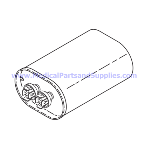 Capacitor for the Midmark-Ritter® 411 (75L), Part MIC220 (OEM Part 015-0723-03)