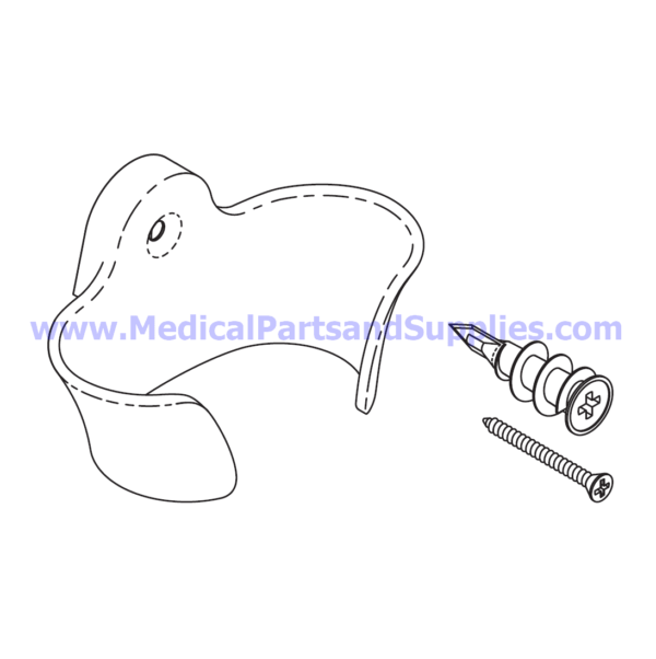 Hand Control Holster, Part MIH253 (OEM Part 002-1472-00)
