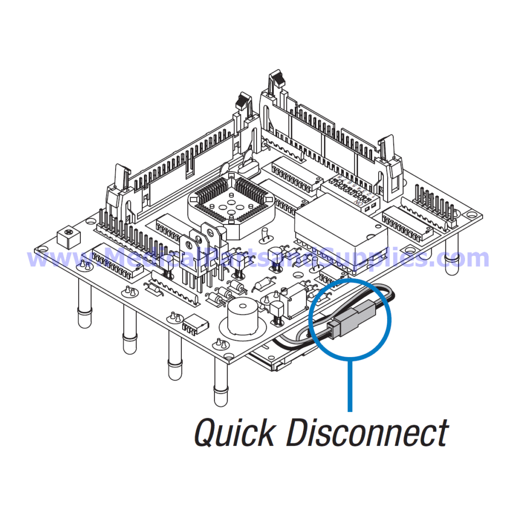 Predg Board (Display) with Blue LCD for Tuttnauer® Automatic Autoclaves, Part TUB161 (OEM Part CTP000-0133)