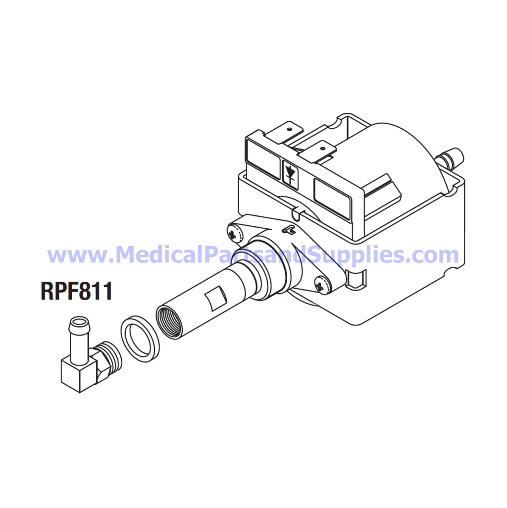 Water Pump (120VAC) for Tuttnauer® 110V Automatic Autoclaves, Part TUP089 (OEM Part PUM055-0005)