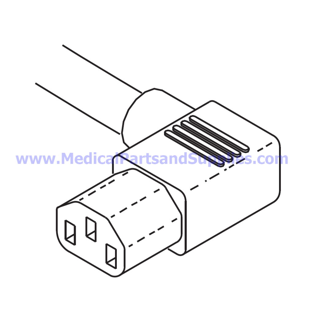 Power Cord for Tuttnauer® 220V Autoclaves, Part RPC582 (OEM Part 02819996)