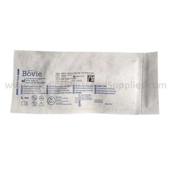 A804 and A805 Sharp Dermal Tip, Bovie Medical