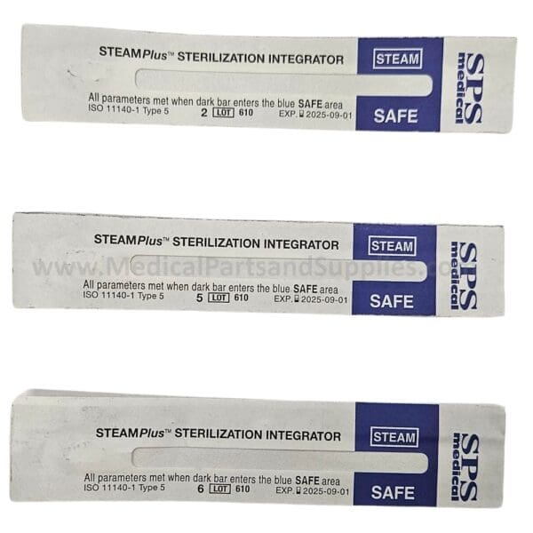 STEAMPlus® Class 5 Steam Sterilization Integrator (100 Pack), Item SSI-100