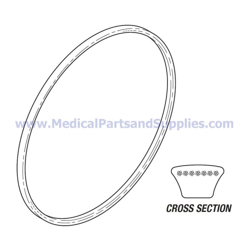 Drive Belt, Part VPB104 (OEM Part 0002164SP and Industry Part A42)