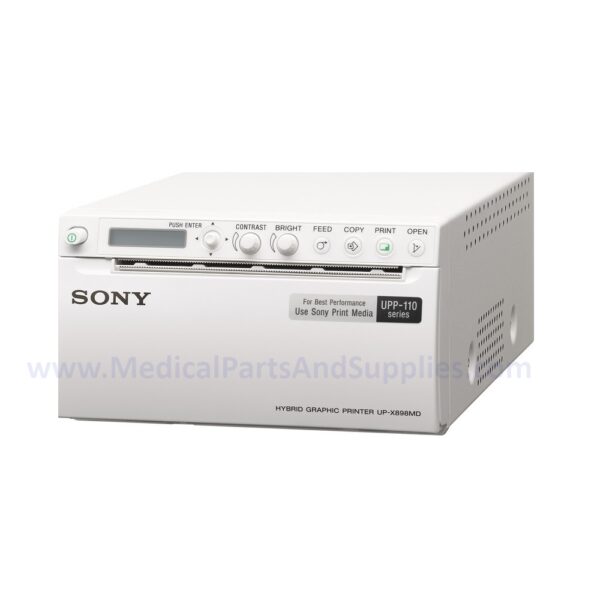 Sony A6 Analog And Digital Thermal Printer - Black and White, Item UP-X898MD