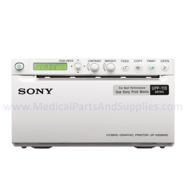 Sony A6 Analog And Digital Thermal Printer - Black and White, Item UP-X898MD