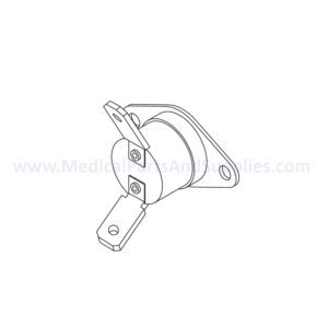 Overtemp Thermostat for the Midmark Ritter M9® Sterilizer, Part MIT047 (OEM Part #002-0370-00 / 015-0647-00)