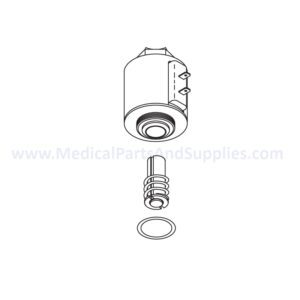 Solenoid Valve (Fill) for the Midmark Ritter M9® Sterilizer, Part MIV138(OEM Part #002-1360-00/014-0420-02)