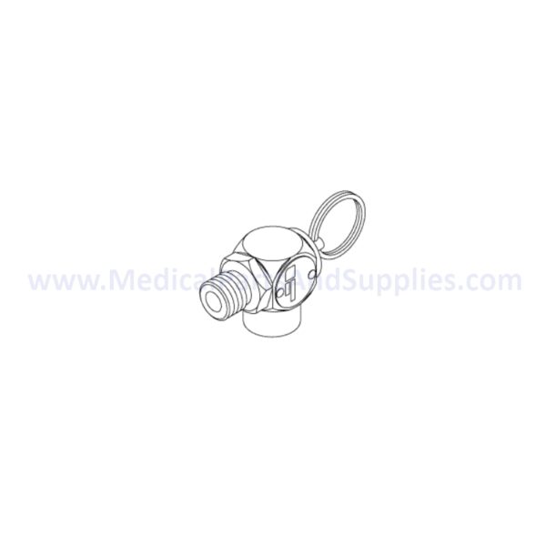 Safety Valve (35PSI) for the Midmark Ritter M9® Sterilizer, Part PCV052 (OEM Part #004146/002-0359-00)