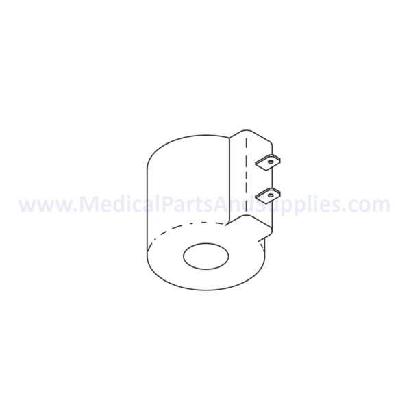 Coil (Fill/Vent Valve) for the Midmark Ritter M9® Sterilizer, Part RCC114 (OEM Part #014-0236-10 /014-0420-02 / 014-0420-03 (Fill or VENT VALVE - KIP ONLY))