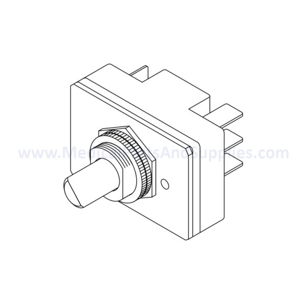 Dimmer Switch for the PELTON & CRANE LF I Dental Exam Light, Part PCS681 (OEM Part #3321820 / 013553)