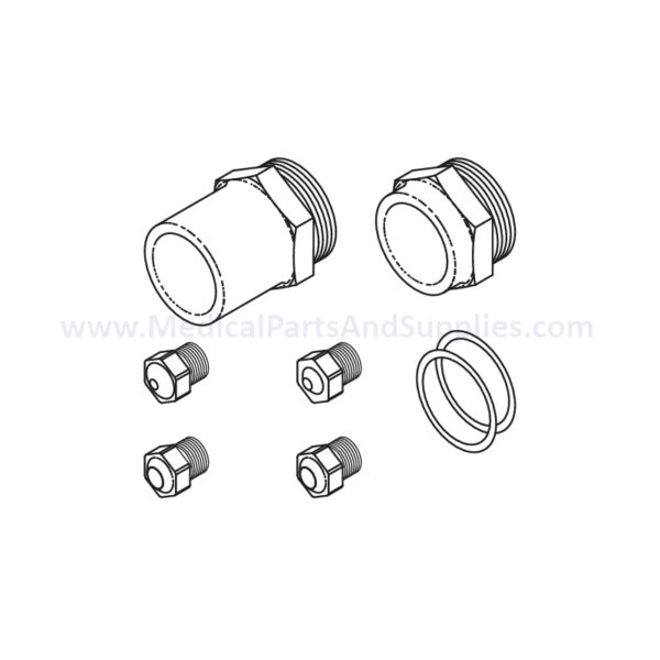 Seat Kit (Exhaust) for the AMSCO/STERIS® Century V116, Part AMK216 (OEM Part 764326-481)
